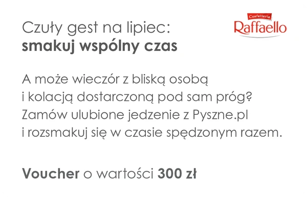 Rewers vouchera Raffaello #7 (lipiec)